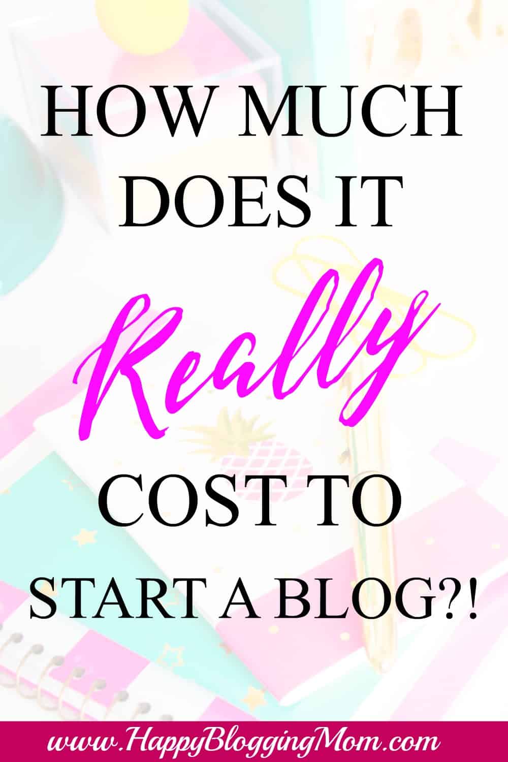 How much does it really cost to start a blog