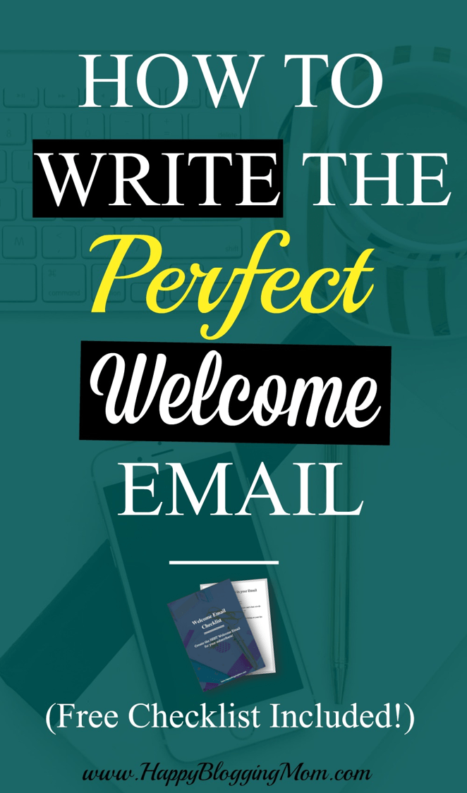 How to write the perfect welcome email